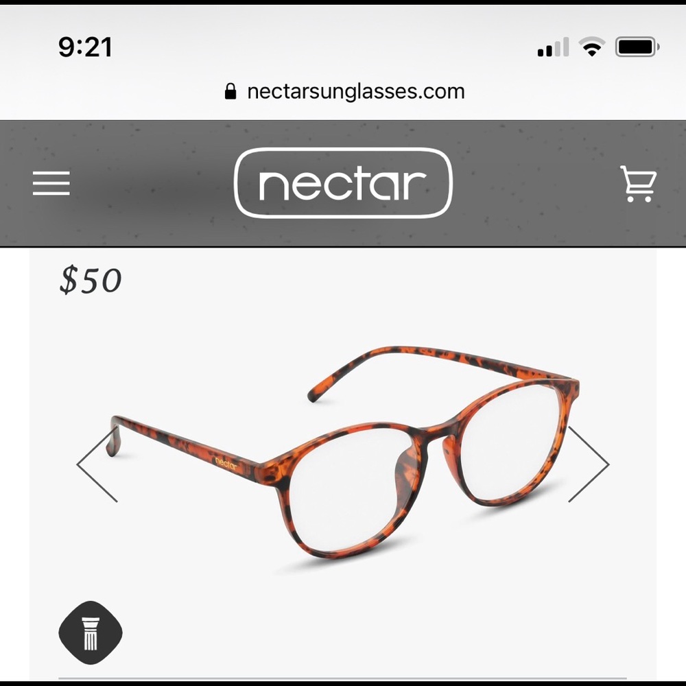 Nectar est. MMXII blue light blocking sunglasses